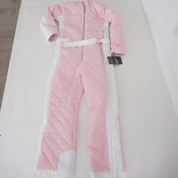 Tipsy Elves Powder Pink One Piece Ski Suit Snowsuit Size L NWT - Picture 4 of 14